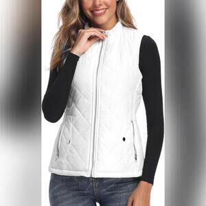 NWT Argstar Quilted Lightweight Zip Pocket Padded Gilet Vet Jacket, XL